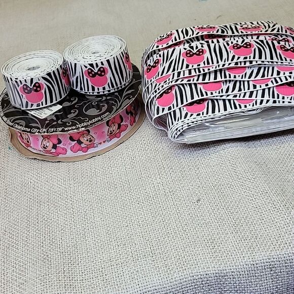 Disney Minnie Mouse Dress up dolls, instruments, finger puppet, ribbon - Picture 6 of 9